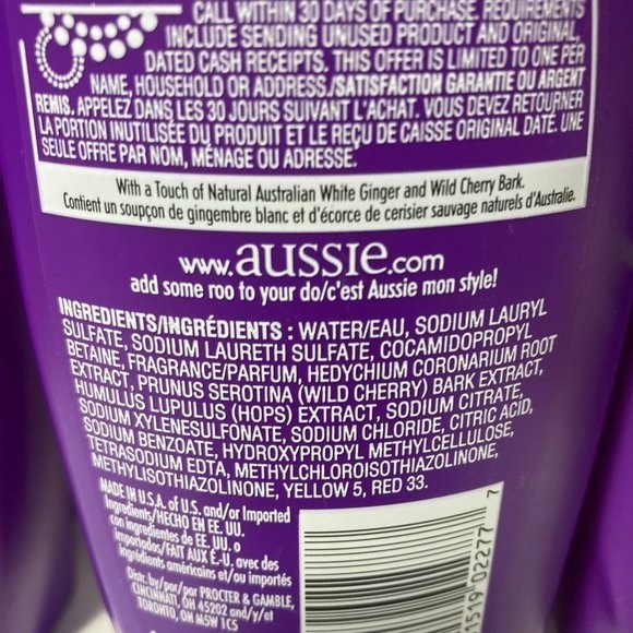 Aussie Aussome Volume Shampoo 3 Bottles DISCONTINUED 13.5 FL OZ - Picture 7 of 13
